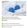 WENKO Tumble Dryer Balls Set of 2 for Variable Use, Soft and Wrinkle Free Laundry in Tumble Dryer with Extra Large Prongs, Hedgehog Ball for Hands, Feet and Fascia, Massage Ball, Approx. Diameter 7 view 3
