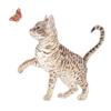 20 Napkins Cat with Butterfly Animals Table Decoration 33 x 33 cm view 1