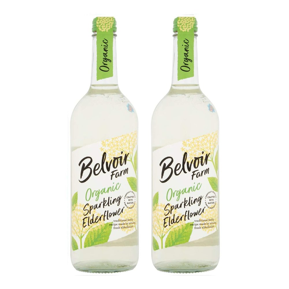 Belvoir - Organic Elderflower Presse - 75cl x 2 Bottles