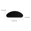 20 Pairs Adhesive Eye Glasses Nose Pads Eye Glasses Nose Pads Replacements Nose Pad for Glasses Bridge, D Shape Anti Slip Silicone Nose Pads for Eyeglasses Sunglasses (10 Pairs Clear + 10 Pairs Black) view 4
