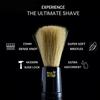 Pink Woolf Soft Bristles Shaving Brush for Men | Ultra-Soft, Cruelty-Free Bristles for a Smooth Shave | Engineered Black Plastic Handle | 22mm Knot | Experience Effortless & Comfortable Wet Shaving view 3