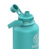 Takeya Newman Pickleball Insulated Water Bottle with Sport Spout Lid and Extra Large Carry Handle, 64oz Dropshot view 3