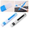 1pc Window Slots Cleaning Brush, 2 in 1 Small Gap Vent Keyboard Office Cleaning Tool Mini Dustpan and Brushes (random Color) view 3