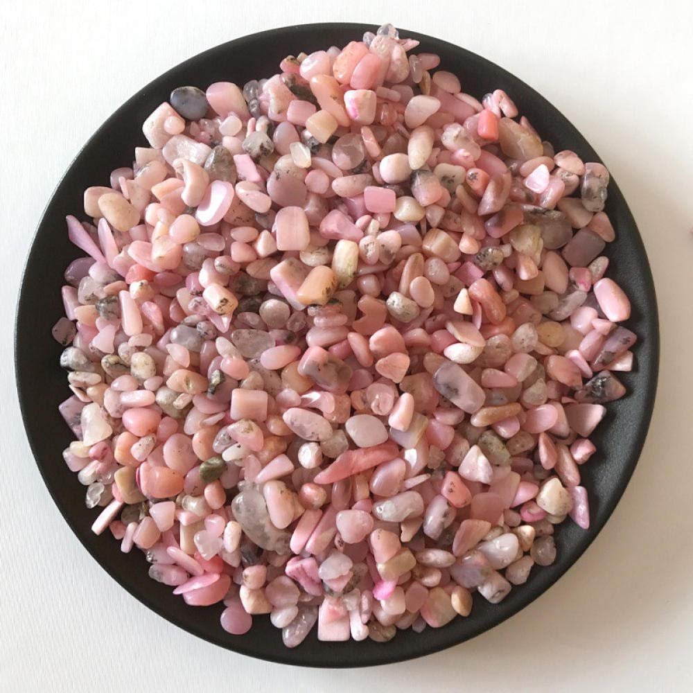 100G/Bag Natural Pink Opal Chip Stone Irregular Shape Gravel Loose Stone Beads for DIY Stone Beads Jewelry Making-100g 10-15mm_