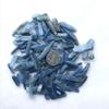 100g Natural Kyanite Quartz Polished Thin Slice Shape Blue Color Crystals Tumbled Gravel Cyanite Gemstone for Healing Crystals-100g_China view 4
