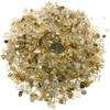 100g Natural Quartz Rutilated Tumbled Stones Crystals and Minerals Aquarium C789 Natural Stones and Minerals-100g 8-10mm_ view 3
