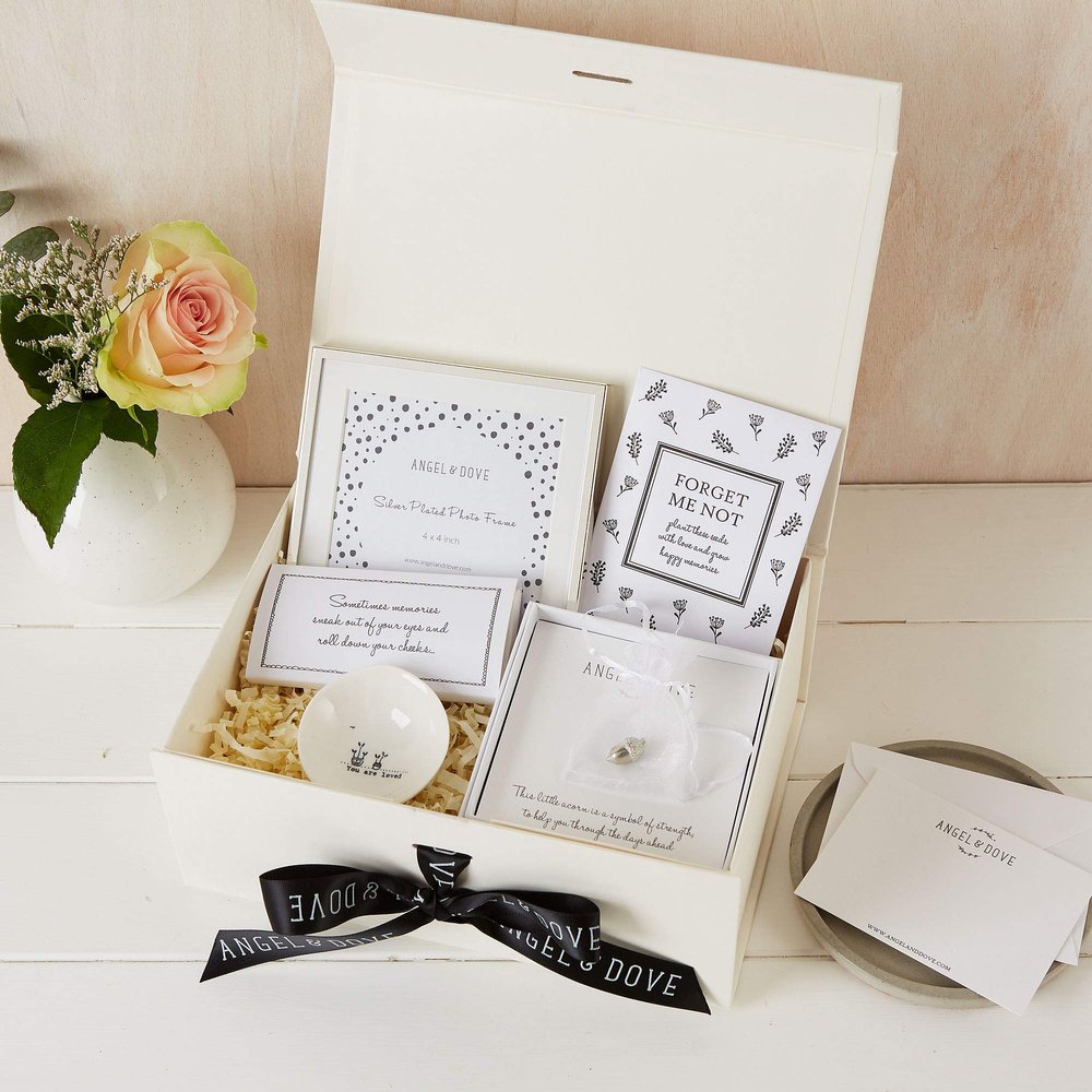 ANGEL & DOVE 'Sending Strength' Sympathy Gift Hamper in Luxury Gift Box