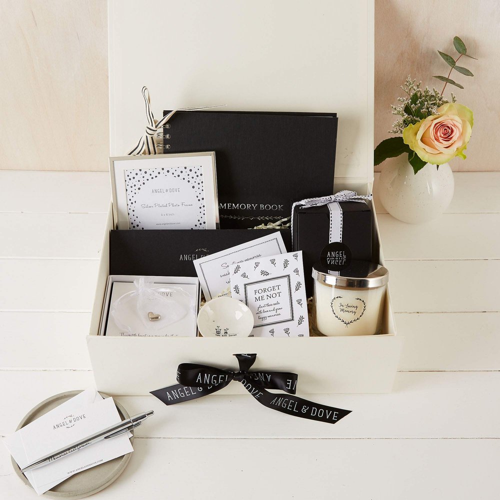 ANGEL & DOVE 'Sending Love' Sympathy Gift Hamper in Memory Box with Gift Card