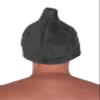 Ger3as Sauna Hat for Men and Women 100% Cotton with Embroidery Wellness Hat (UK, Numeric, 6 7/8, 7 1/2, Grey) view 3