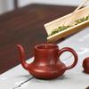 asdas Purple Clay Teapot,Handmade Retro Yixing Traditional Tea Crafts Gifts Home Tea Sets Wenwan Collection Ornaments Office Raw Ore Clay Teapot Injector Cups Co view 4