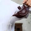 asdas Purple Clay Teapot,Handmade Retro Yixing Traditional Tea Crafts Gifts Home Tea Sets Wenwan Collection Ornaments Office Raw Ore Clay Teapot Injector Cups Co view 4
