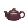 asdas Purple Clay Teapot,Handmade Retro Yixing Traditional Tea Crafts Gifts Home Tea Sets Wenwan Collection Ornaments Office Raw Ore Clay Teapot Injector Cups Co view 1