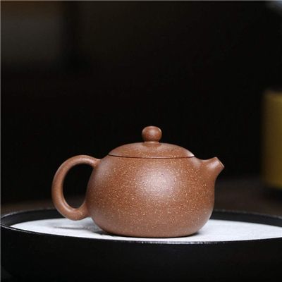 asdas Purple Clay Teapot,Handmade Retro Yixing Traditional Tea Crafts Gifts Home Tea Sets Wenwan Collection Ornaments Office Raw Ore Clay Teapot Injector Cups Co