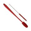 13" Long Reusable Drinking Bottle & Straw Cleaning Brush Set (Red) view 1