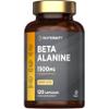 Beta Alanine 1500mg | 120 Vegan Capsules | Premium Amino Acid Supplement for Men & Women | by Horbaach view 1