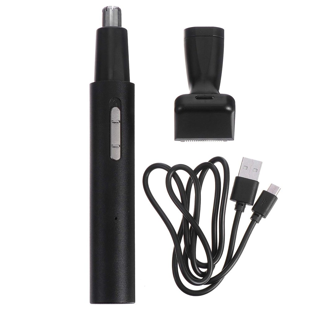 1 Set Electric Nose Hair Sideburns Metal Abs Man