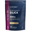 Silica Supplement 500mg | High Strength Silica from Horsetail Extract | 120 Powder Capsules | Vegan | 4 Month Supply | by Horbaach view 1