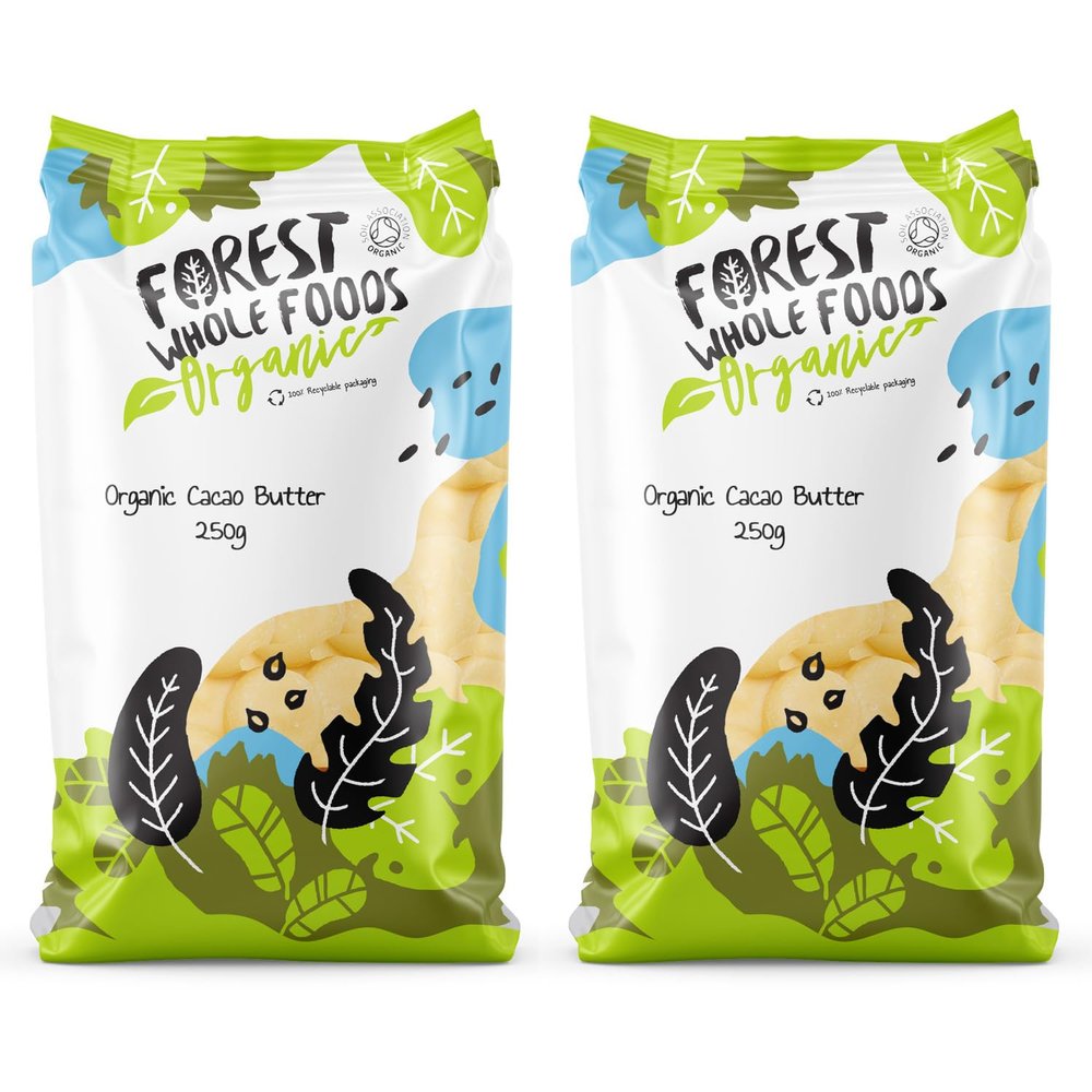 Organic Cacao Butter - Forest Whole Foods (500g)