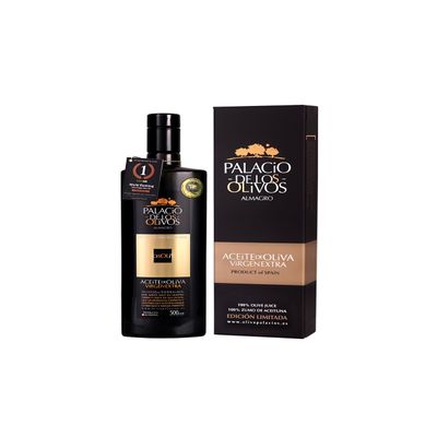 Palacio de los Olivos - Picual Gourmet Extra Virgin Olive Oil - Cold pressed oil, Early Harvest - 500ml bottle with case