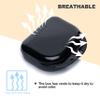 BOOMIBOO Retainer Case with Vent Holes, 4 Pcs Denture Cases, Durable & Similar Mouth Guard Case for Black, White, Yellow and Blue - Tight Snap Lock, Easy to Use view 3