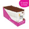 Itsu Milk Chocolate Rice Cakes Healthy Snack, 34 g, Pack of 12 view 3