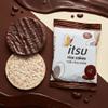 Itsu Milk Chocolate Rice Cakes Healthy Snack, 34 g, Pack of 12 view 4