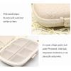 1 PCS 8 Grid Mini Size Wheat Straw Pill Case Fashion Travel Pill BoxVitamin Organizer Two-Layer Folding Design Safe Food Grade PP Material Lightweight view 4