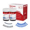 Blood Glucose Test Strips 50pcs & Lancing Devices, Only for Sinocare Safe AQ Smart Glucometer or Safe AQ Voice Glucometer view 1