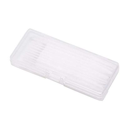 Plastic Toothpick 40 PCS Tooth Picks Brush Interdental Double-Headed Oral Dental Picks Cleaners with Portable Box