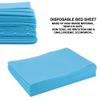 10pcs Disposable Non-Woven Bed Sheets Waterproof Oil-Proof for Massage Table Couch Cover Beauty Salon SPA Hotel Blue view 4