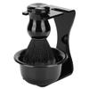 Agatige 3Pcs Shaving Brush Set for Men, 3 in 1 Travel Shaving Cleaning Tool Kit Includes Shaving Brush, Shaving Brush Stand and Shaving Bowl for Men Wet Close Shave view 1