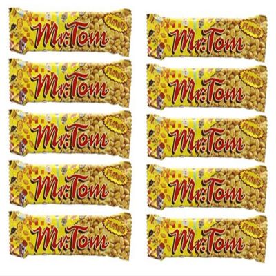 Mr Tom Peanut Bar Pack of 10