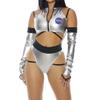 Forplay womens To the Moon Sexy Astronaut Costume, Silver, L/XL view 1