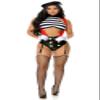 Forplay 551526 Speechless Sexy Mime Costume Adult Sized, Black, S/M view 4