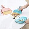 1pcs Mini Cleaning Brush Small Broom Dustpans Set Desktop Sweeper Garbage Cleaning Shovel Table Household Cleaning Tools China Blue view 2
