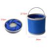 JZLL Large-capacity folding bucket for car washing, fishing, hiking, camping view 4