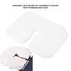 100-Pack Disposable Salon Headrest Covers, Massage Table Chair Covers, Washable Fleece Cushion Covers for Beauty Salons Spas view 4