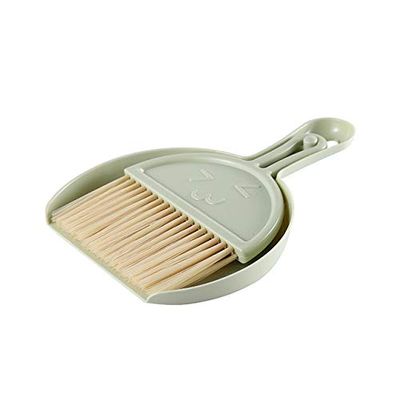 1pcs Mini Cleaning Brush Small Broom Dustpans Set Desktop Sweeper Garbage Cleaning Shovel Table Household Cleaning Tools China Green