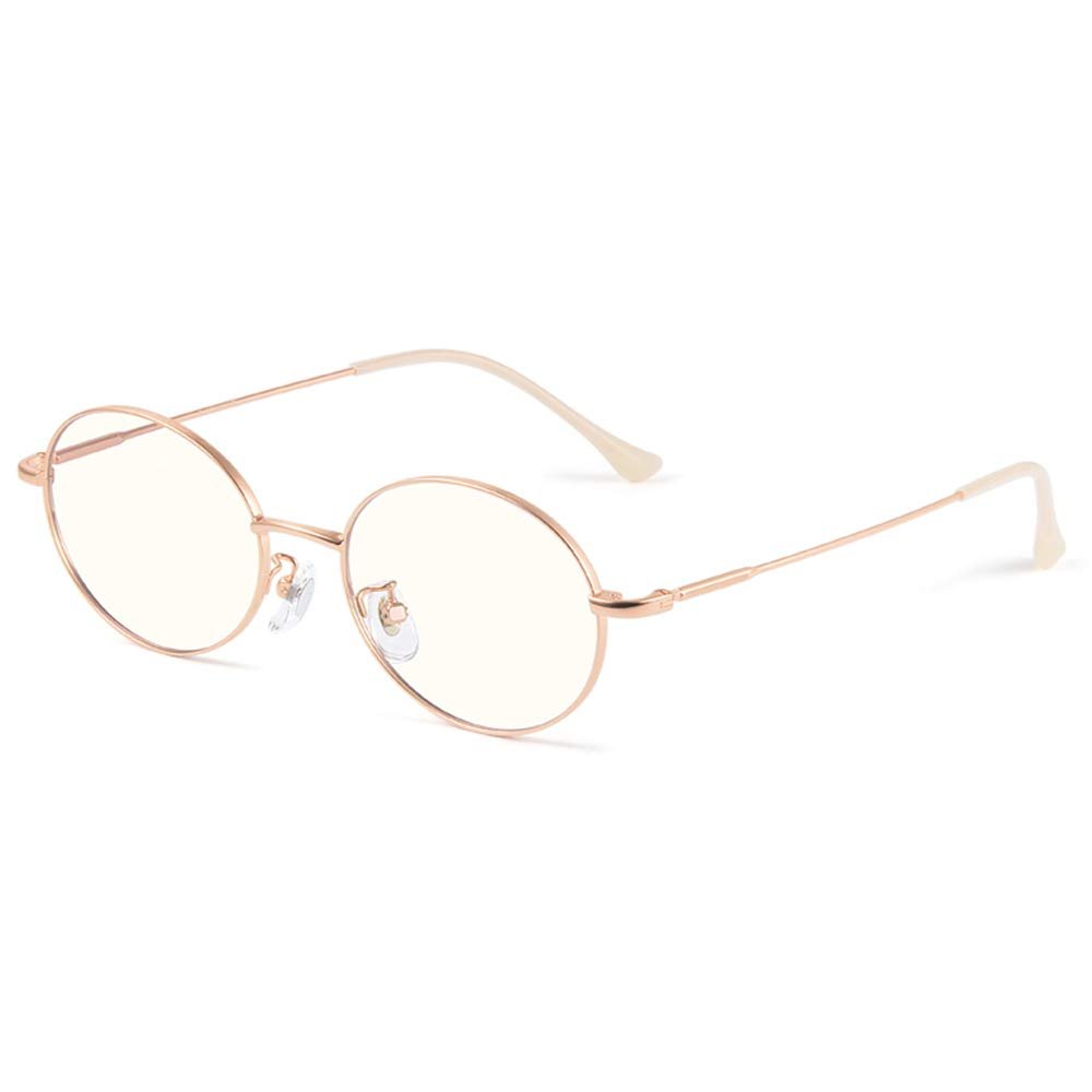 Anti-Blue Light Cat-Eye Reading Glasses for Elderly Women High-Definition Comfortable Resin Lens Magnified Strength 100 To 300,Gold,+1.50