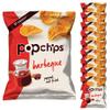 10 x bag Popped Barbecue BBQ Potato Crisps Chips Low Fat Gluten FREE view 1
