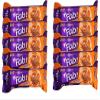 Parle Hide & Seek Orange Fab Biscuits 112g (Pack of 10)  Crispy & Crunchy Tea Time Sandwich Biscuit Bars - Orange Cream Filled Biscuits for Snacks - Delicious Cracker Cookies for Kids view 1