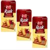 Parle Rusk 600g (Pack of 3)  Real Elaichi  Premium Rusk - Highly Nutritive  Crispy, Crunchy & Delicious Wheat Toasted Bread Rusks - Perfect Tea Time Companion