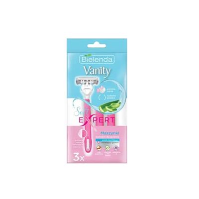 Bielenda Vanity Soft Expert 5 902169 045708 Razor, Pink, 3 Pieces