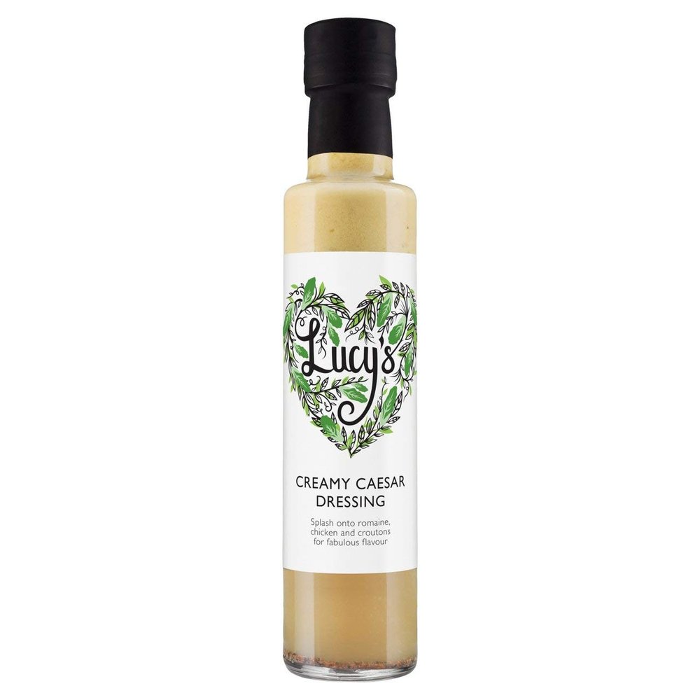 Lucy's Dressings|Lucys Dressings  Creamy Caesar Dressing  250ml Bottle