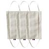 CAT1-UNS1 Face Mask Washable Fabric 100% Cotton Poplin with Nasal Clip, Pack of 3, Children's Size (White) view 1