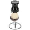 Boaby Shaving Brush Stand Men's Shave Tool Kit 2 IN 1 Portable Curved Shaving Brush Manual Razors Stand Holder(A) view 4