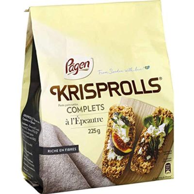 Krisprolls Small Swedish Spelt Breads, 225 g