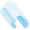 10 Pieces (Size M) C-Shape Cheek Retractor, Disposable Mouth Opener for Dental Teeth Whitening Mouth Guard or Speak Out Game (M, Blue) view 4