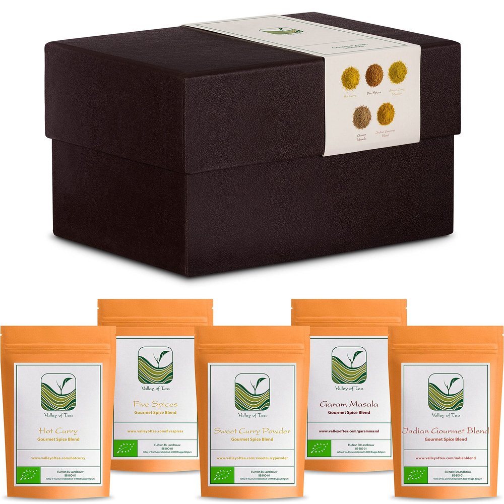 Asian Herbs And Spices Selection - Holy Basil - Tumeric - Lemongrass - Anise Star - Cinnamon
