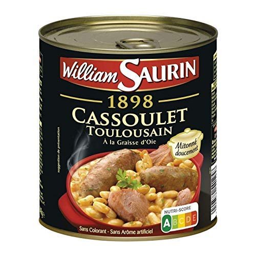 WILLIAM SAURIN - Cassoulet 840G - Pack of 3 - Sold in Packs